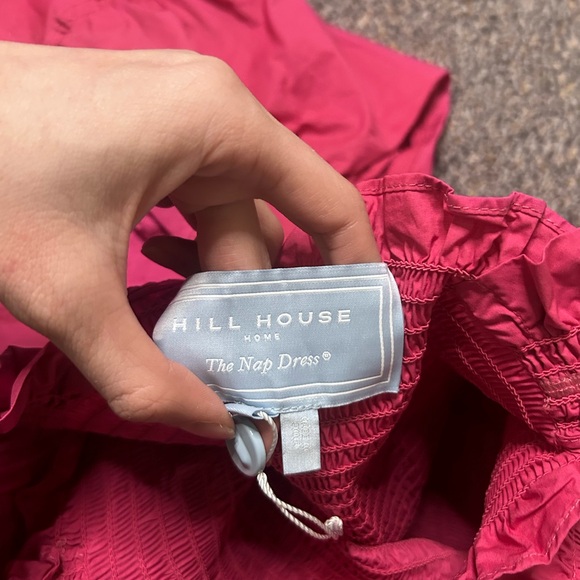 Hill House the Nap Dress Pink Ruffled Smocked Tiered Maxi Dress Cottagecore - Picture 7 of 7